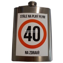 Butylka 40 na plný plyn