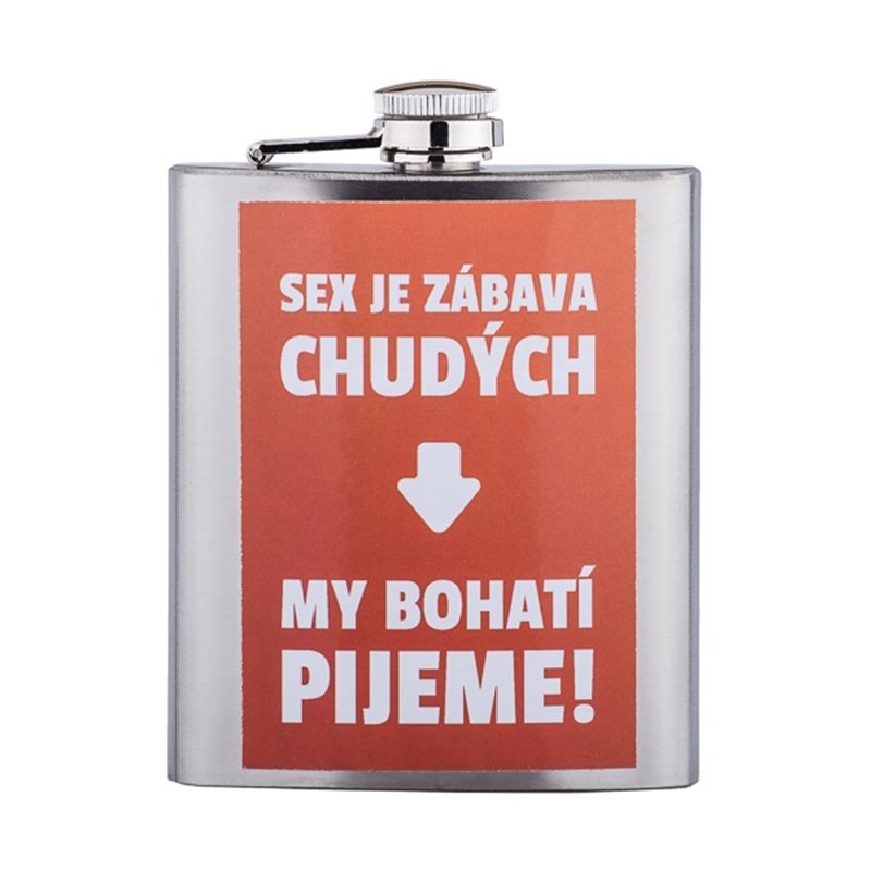 Butylka SEX JE ZÁBAVA CHUDÝCH