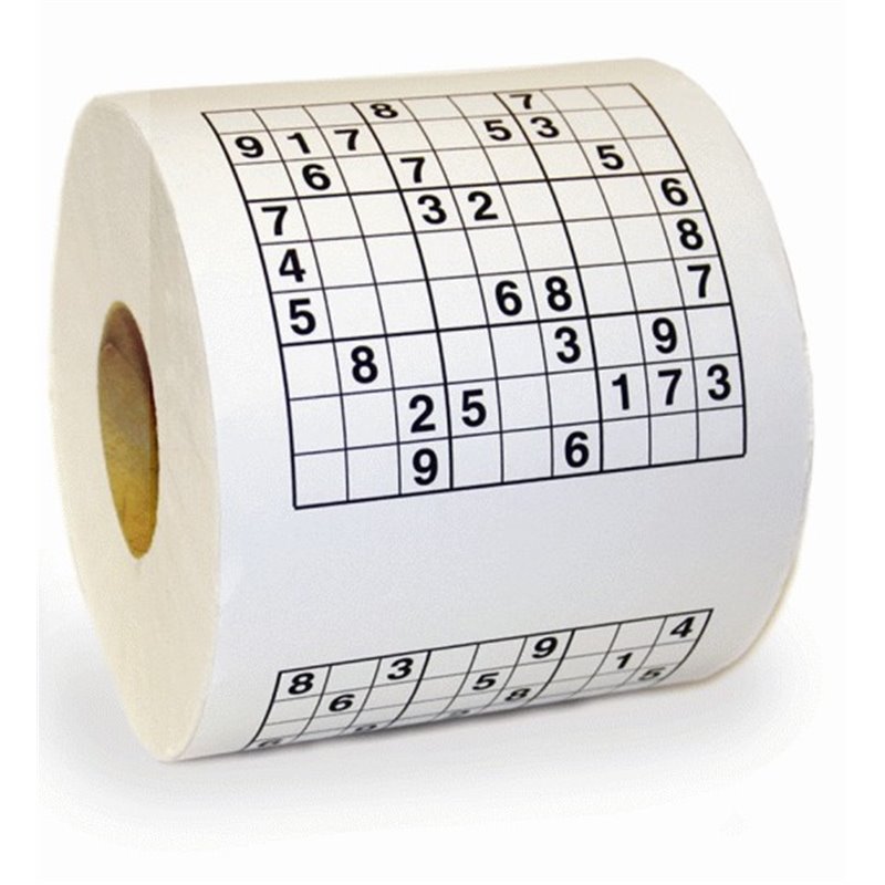 Toaletní sudoku Toaletní sudoku