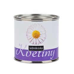 Květiny v plechovce