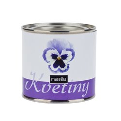 Květiny v plechovce